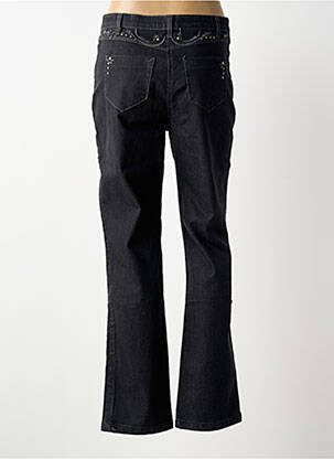 Jeans coupe slim stretch taille normale noir LEWINGER femme