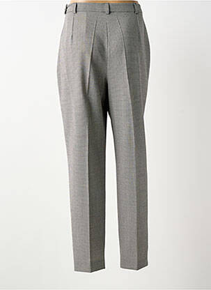 Pantalon droit tissage crêpe taille haute noir PIER BÉ femme