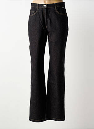 Jeans coupe droite noir ARMOR LUX femme