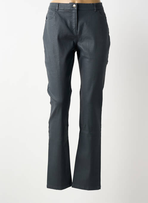Pantalon slim tissage enduit taille normale gris ARMOR LUX femme