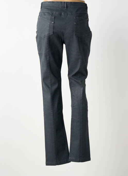 Pantalon slim tissage enduit taille normale gris ARMOR LUX femme