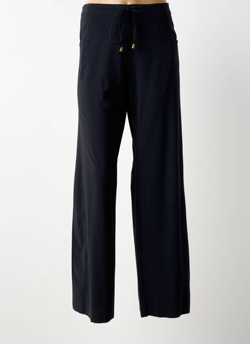 Pantalon large coupe fluide taille normale noir ARMOR LUX femme