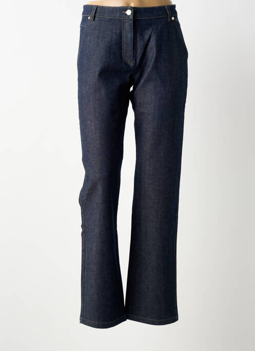 Jeans coupe droite stretch taille normale bleu ARMOR LUX femme