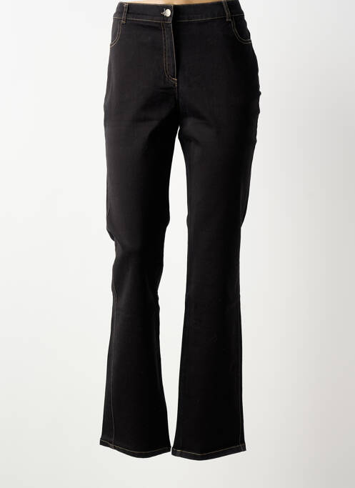 Jeans coupe slim stretch taille normale noir ARMOR LUX femme
