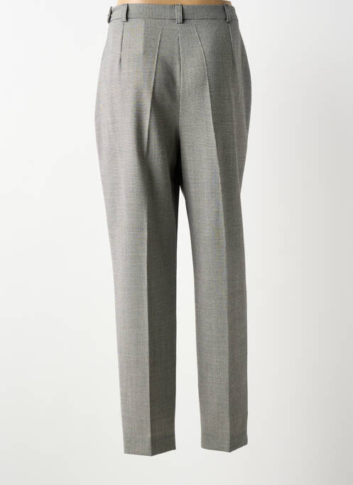 Pantalon droit tissage crêpe taille haute noir PIER BÉ femme