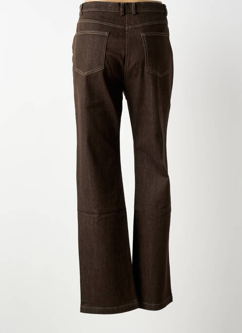 Jeans coupe droite marron ARMOR LUX femme