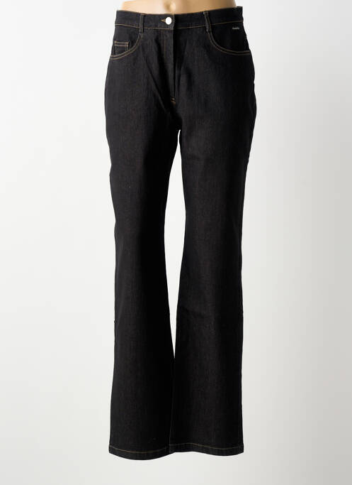 Jeans coupe droite noir ARMOR LUX femme