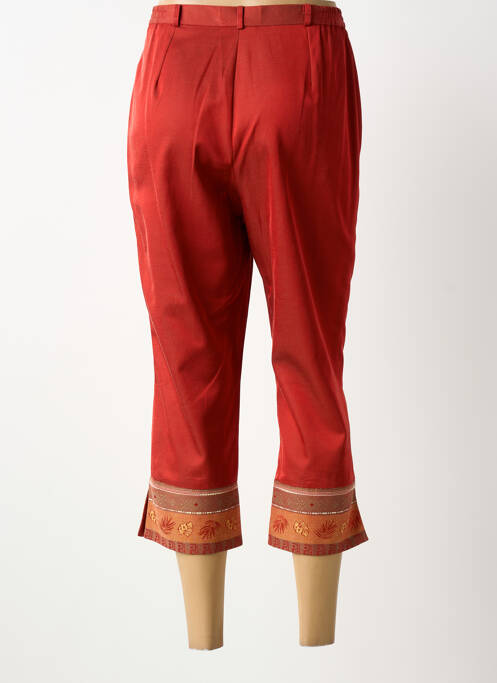 Pantacourt orange PIER BÉ femme