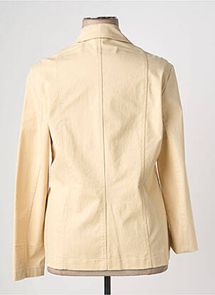 Veste casual col chemisier beige BIESSE femme