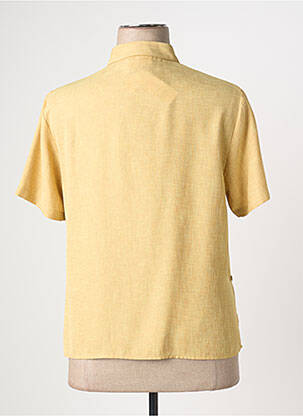 Chemisier coupe droite manches courtes vert PRUNELLE femme