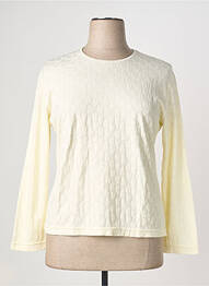 Top coupe cintrée manches longues blanc PIER BÉ femme
