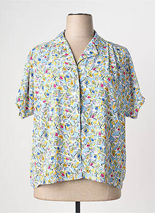 Chemisier bleu PIER BÉ femme