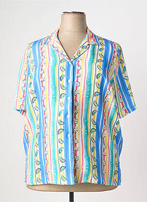 Chemisier bleu PIER BÉ femme