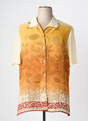 Chemisier jaune PIER BÉ femme