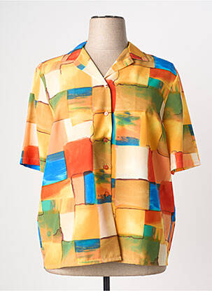 Chemisier jaune PIER BÉ femme