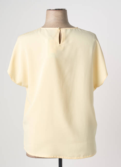 Top manches courtes manches courtes jaune PIER BÉ femme