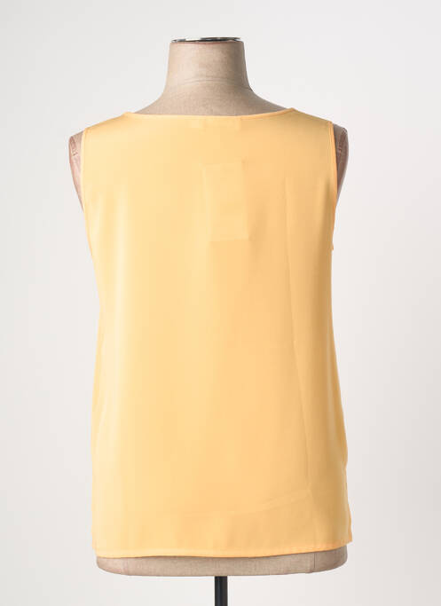 Top sans manche sans manche jaune PIER BÉ femme
