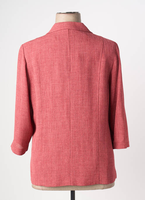 Chemisier manches courtes manches courtes rouge PRUNELLE femme