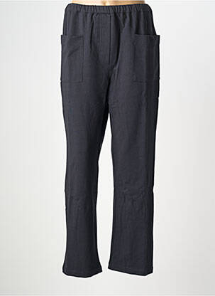 Pantalon droit taille élastique taille normale noir RHUM RAISIN femme