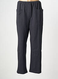 Pantalon droit taille élastique taille normale noir RHUM RAISIN femme