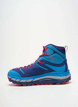 Baskets matière lisse talon de 4 à 6cm bleu clair HOKA ONE ONE femme
