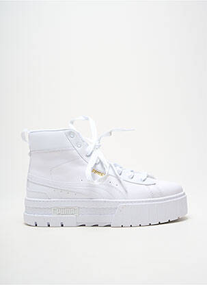 Baskets plateforme talon de 4 à 6cm blanc PUMA femme