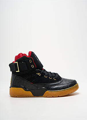 Baskets bout rond bout rond noir PATRICK EWING homme