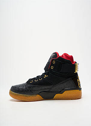 Baskets bout rond bout rond noir PATRICK EWING homme