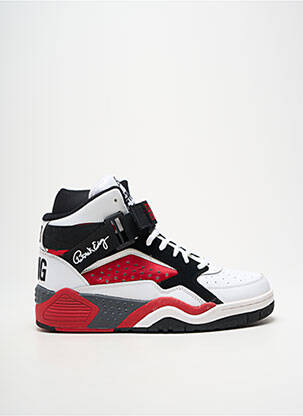Baskets bout rond bout rond rouge PATRICK EWING homme