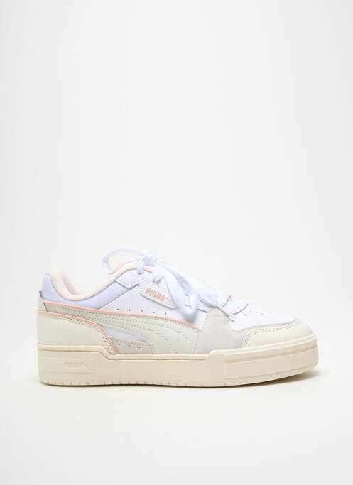 Baskets bout rond bout rond blanc PUMA unisexe