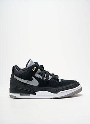 Baskets bout rond bout rond noir NIKE homme