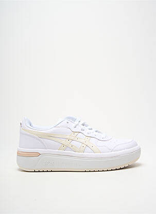 Baskets bout rond bout rond blanc ASICS unisexe