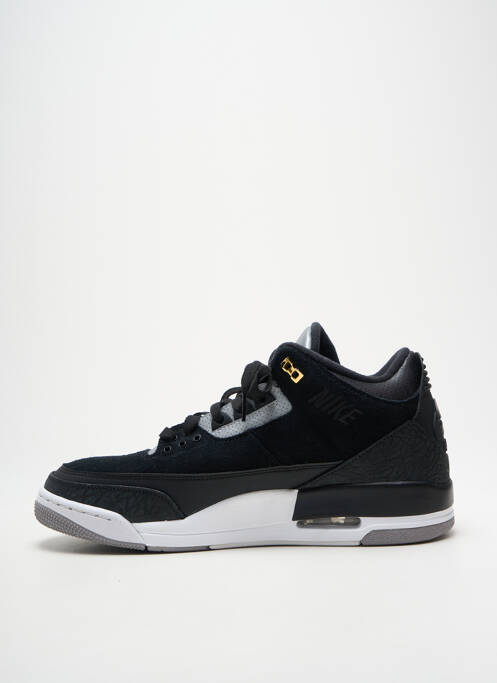 Baskets bout rond bout rond noir NIKE homme
