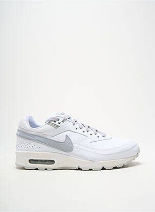 Baskets bout rond talon plat jusqu'à 3cm blanc NIKE femme