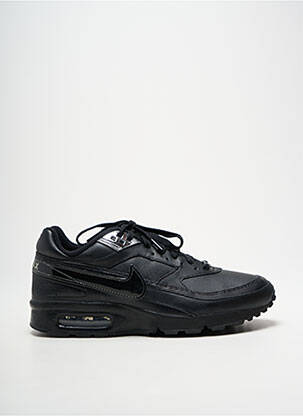 Baskets bout rond bout rond noir NIKE unisexe