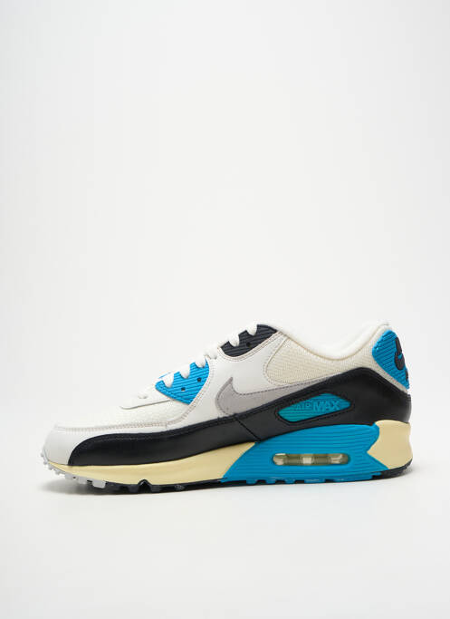 Baskets tissage satiné bout rond bleu NIKE unisexe