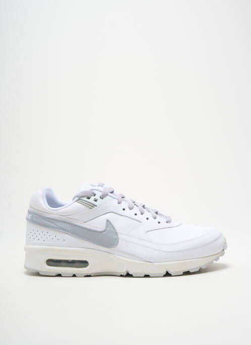 Baskets bout rond talon plat jusqu'à 3cm blanc NIKE femme