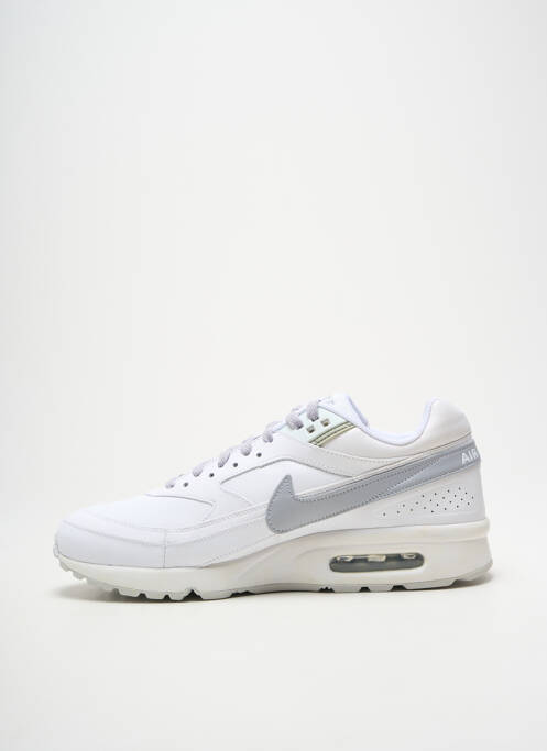 Baskets bout rond talon plat jusqu'à 3cm blanc NIKE femme
