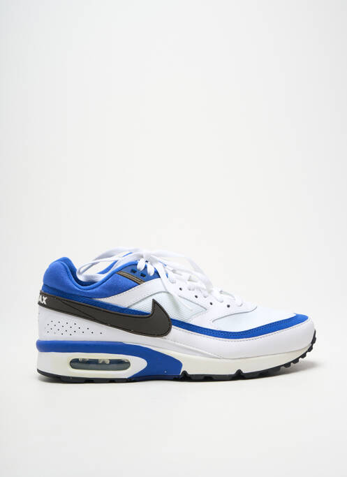 Baskets bout rond talon plat jusqu'à 3cm bleu NIKE femme