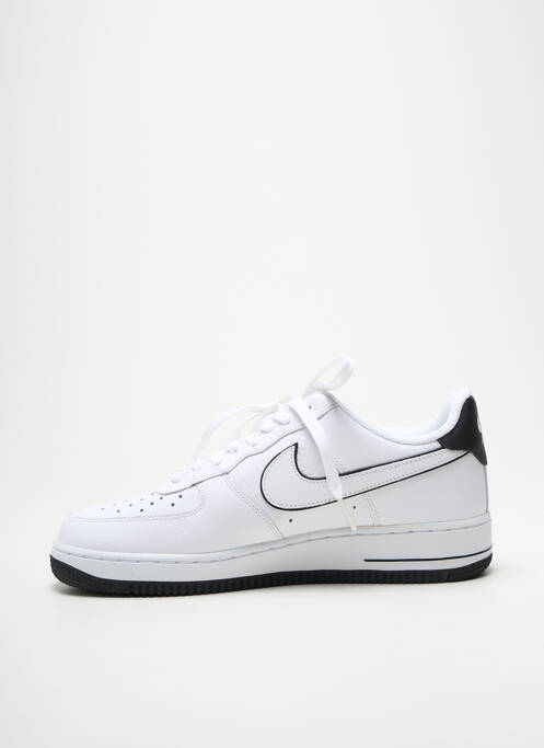 Baskets bout rond bout rond blanc NIKE homme