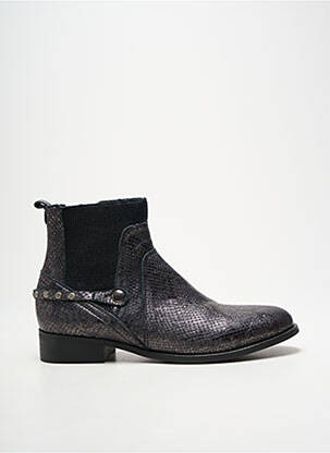 Bottines/boots talon bas talon plat jusqu'à 3cm argent REGARD femme
