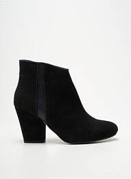 Bottines/boots cubain talon de 7 à 9cm noir REQINS femme