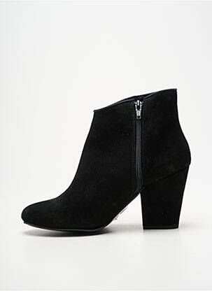 Bottines/boots cubain talon de 7 à 9cm noir REQINS femme
