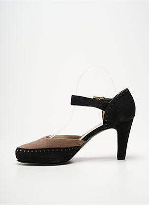 Escarpins talon aiguille talon de 7 à 9cm noir BRENDA ZARO femme