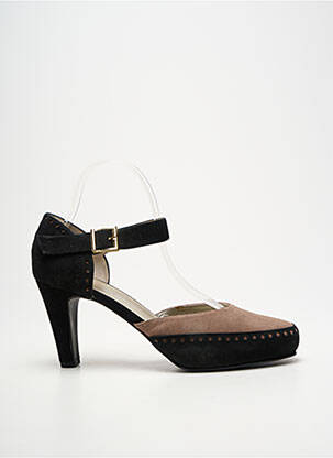 Escarpins talon aiguille talon de 7 à 9cm noir BRENDA ZARO femme