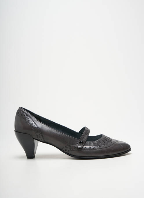 Escarpins bout pointu talon de 7 à 9cm gris BOCAGE femme