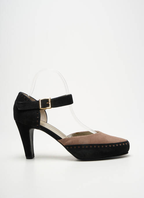 Escarpins talon aiguille talon de 7 à 9cm noir BRENDA ZARO femme