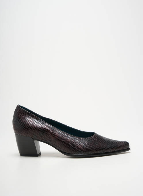 Escarpins cubain talon de 4 à 6cm marron KARSTON femme