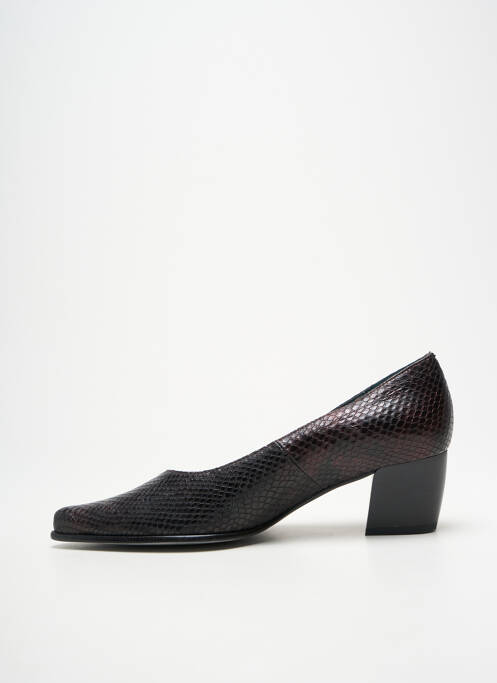 Escarpins cubain talon de 4 à 6cm marron KARSTON femme