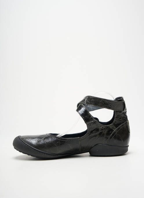 Ballerines semelle amovible talon plat jusqu'à 3cm gris KARSTON femme